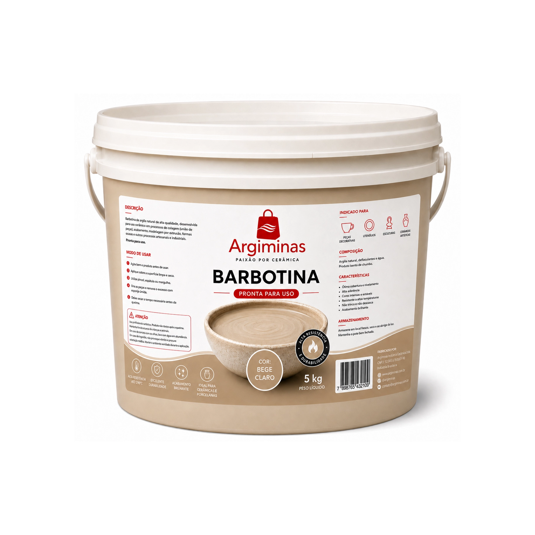 Barbotina Bege 5kg