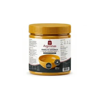 Esmalte Cerâmico Amarelo 500ml