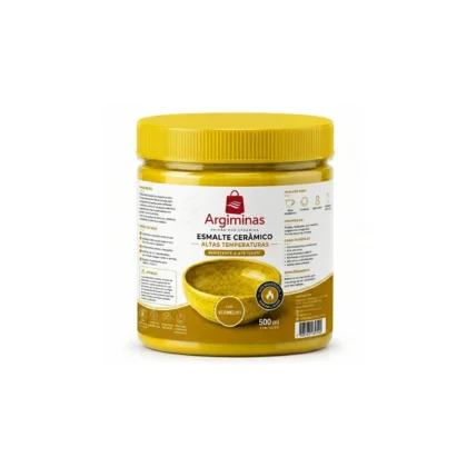 Esmalte Cerâmico Amarelo Claro 500ml