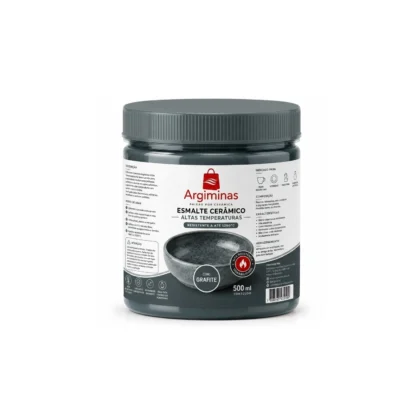 Esmalte Cerâmico Grafite 500ml