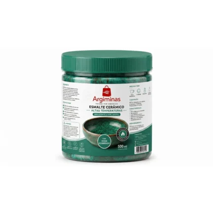 Esmalte Cerâmico Verde Acobreado 500ml