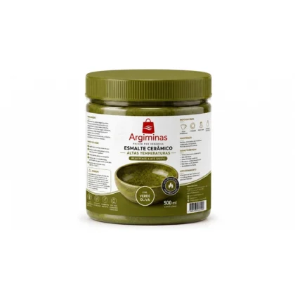 Esmalte Cerâmico Verde Oliva 500ml